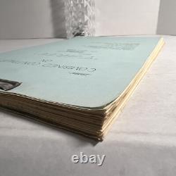 1970 THREE Original Movie Script Continuity Charlotte Rampling, Robie Porter