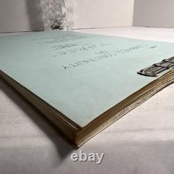 1970 THREE Original Movie Script Continuity Charlotte Rampling, Robie Porter