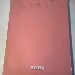 1971 THE HUNTING PARTY Original Movie Script Continuity Actor Gene Hackman