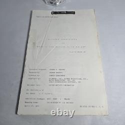 1971 WHAT'S THE MATTER WITH HELEN Original Movie Script Continuity D. Reynolds