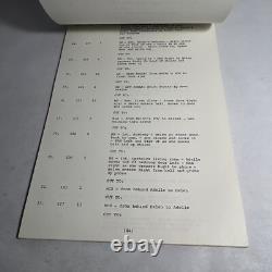 1971 WHAT'S THE MATTER WITH HELEN Original Movie Script Continuity D. Reynolds