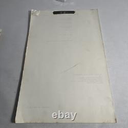 1971 WHAT'S THE MATTER WITH HELEN Original Movie Script Continuity D. Reynolds