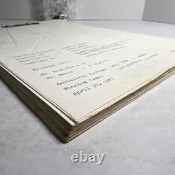 1971 WHAT'S THE MATTER WITH HELEN Original Movie Script Continuity D. Reynolds