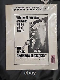 1974 The Texas Chainsaw Massacre Original Movie Press Book