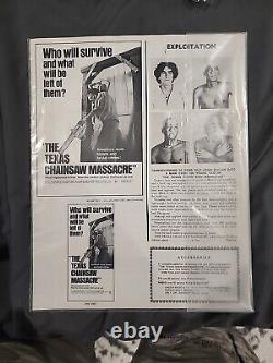 1974 The Texas Chainsaw Massacre Original Movie Press Book