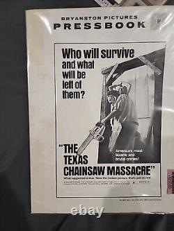 1974 The Texas Chainsaw Massacre Original Movie Press Book