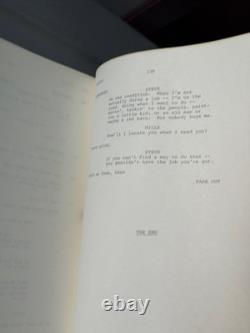 1979 Captain America Tv Movie Script By Don Ingalls, Allan Balter, Rod Holcomb
