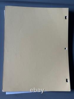 1979 Captain America Tv Movie Script By Don Ingalls, Allan Balter, Rod Holcomb