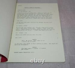 1979 Cheech & Chong's Next Movie Final Draft Movie Script Screenplay Rare