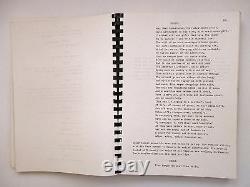 1979 FANNY and ALEXANDER Draft SCREENPLAY by INGMAR BERGMAN a 5 Hour TV FILM