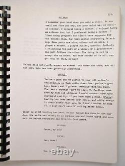 1979 FANNY and ALEXANDER Draft SCREENPLAY by INGMAR BERGMAN a 5 Hour TV FILM