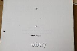 1979 IO Outland Original Movie Script Early Draft Peter Hyams Sean Connery