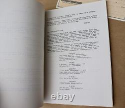 1979 IO Outland Original Movie Script Early Draft Peter Hyams Sean Connery