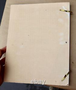 1979 IO Outland Original Movie Script Early Draft Peter Hyams Sean Connery