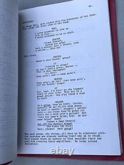 1979 Tilt Original Movie Script Final Draft Brooke Shields Pinball Wizard Durand