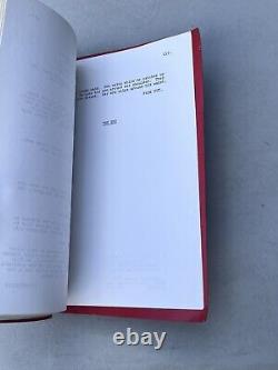 1979 Tilt Original Movie Script Final Draft Brooke Shields Pinball Wizard Durand