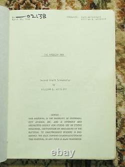 1980 Working Draft Screenplay / Script Raggedy Man Sissy Spacek, Eric Roberts
