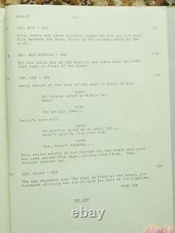 1980 Working Draft Screenplay / Script Raggedy Man Sissy Spacek, Eric Roberts