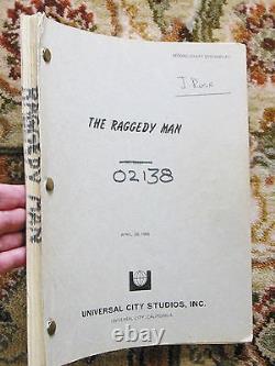 1980 Working Draft Screenplay / Script Raggedy Man Sissy Spacek, Eric Roberts