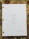 1981 Rare Early Draft Screenplay / Film Script Of Stephen King's Dead Zone