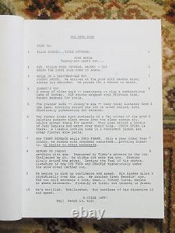 1981 Rare EARLY DRAFT SCREENPLAY / FILM SCRIPT of STEPHEN KING'S DEAD ZONE