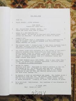 1981 Rare EARLY DRAFT SCREENPLAY / FILM SCRIPT of STEPHEN KING'S DEAD ZONE
