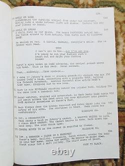 1981 Rare EARLY DRAFT SCREENPLAY / FILM SCRIPT of STEPHEN KING'S DEAD ZONE