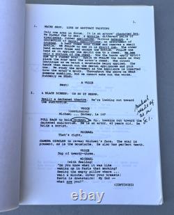 1982 Tootsie by Larry Gelbart Original Movie Script Screenplay Mirage