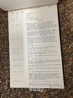 1983 NEVER CRY WOLF, Walt Disney Orig. Movie Script Continuity, Buena Vista Mail