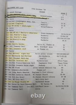 1986 Liberty NBC TV Special Film Production Bible & Screenplay Pete Hamill RARE