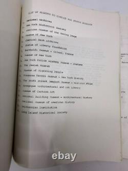 1986 Liberty NBC TV Special Film Production Bible & Screenplay Pete Hamill RARE