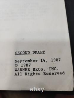 1987 Batman Movie Second Draft Script