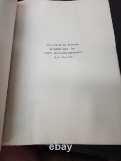 1987 Batman Movie Second Draft Script