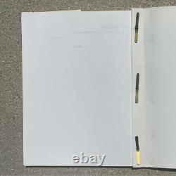 1987 Bill & Ted's Excellent Adventure Movie Final Shooting Script & Continuity
