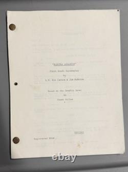 1987 ELEKTRA ASSASSIN 1st DRAFT MOVIE SCRIPT UNPRODUCED MARVEL FRANK MILLER