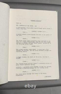 1987 ELEKTRA ASSASSIN 1st DRAFT MOVIE SCRIPT UNPRODUCED MARVEL FRANK MILLER