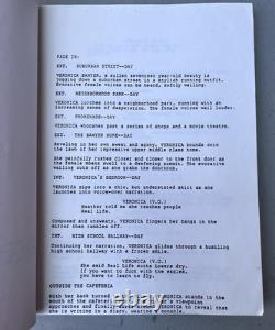 1987 Heathers Original Script Screenplay Revised 1st Draft Movie Daniel Waters