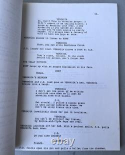 1987 Heathers Original Script Screenplay Revised 1st Draft Movie Daniel Waters