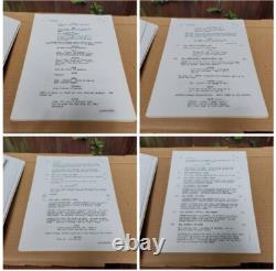 1988 Bob Kane Batman Movie Screenplay Third Draft Script