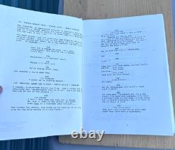 1989 There's Something About Mary Movie Original Script 1st Draft Ben Stiller