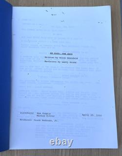 1990 He Said, She Said 1991 Movie Original Script Kevin Bacon Hohlfeld Gross