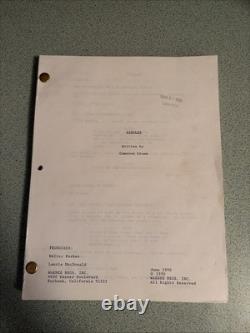 1990 SINGLES Cameron Crowe Movie Screenplay Script Grunge Seattle Citizen Dick