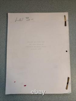 1991 FREE WILLY Script Screenplay Revised Draft Tom Benedek 1993 Whale Movie