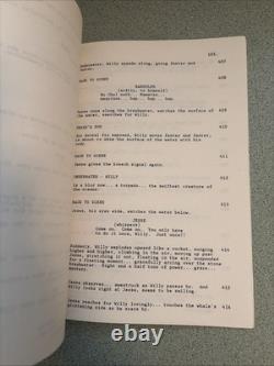 1991 FREE WILLY Script Screenplay Revised Draft Tom Benedek 1993 Whale Movie