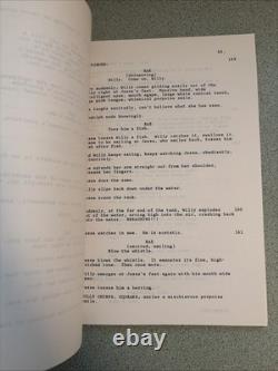1991 FREE WILLY Script Screenplay Revised Draft Tom Benedek 1993 Whale Movie