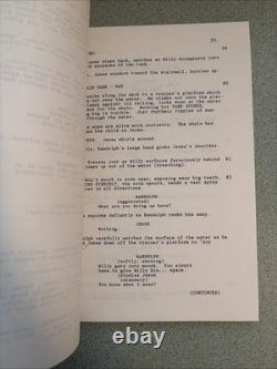 1991 FREE WILLY Script Screenplay Revised Draft Tom Benedek 1993 Whale Movie