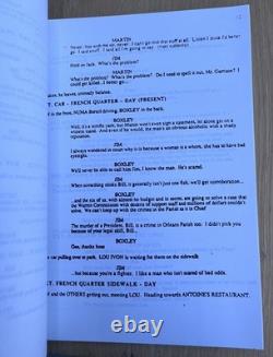 1991 JFK Oliver Stone Movie Original Script John F. Kennedy Assassination