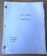 1991 The Last Action Hero Movie Script Zak Penn Adam Leff Arnold Schwarzenegger