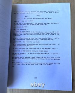1991 The Last Action Hero Movie Script Zak Penn Adam Leff Arnold Schwarzenegger