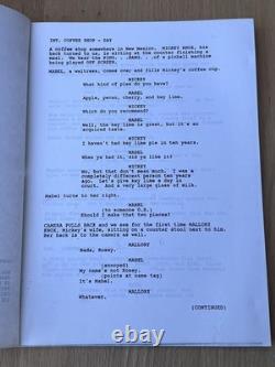 1992 Natural Born Killers Quentin Tarantino Original Movie Script Oliver Stone